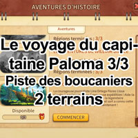 Le voyage du capitaine Paloma 3/3 : Piste des boucaniers