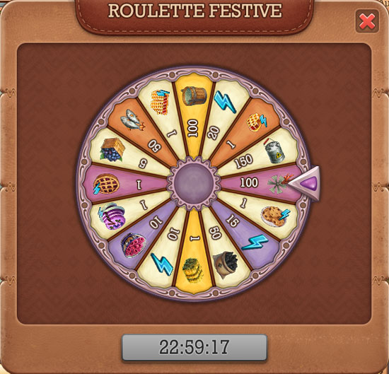 brightstone - roulette festive