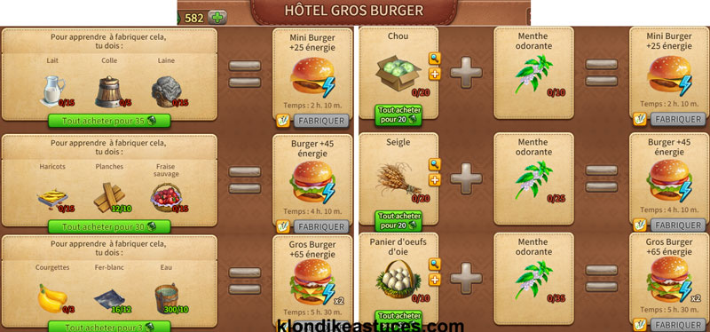 club bingo - hôtel gros burger