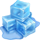 glace bleue