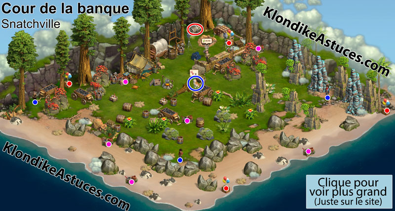 snatchville Cour de la banque