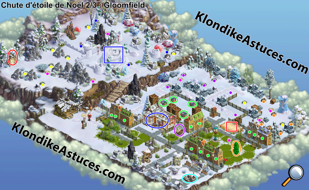 chute d'Etoile de noël 2/3 contrée