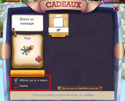 problème cadeau