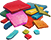 Briques colorées