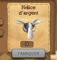 dirigeable commercial - hélice d'argent