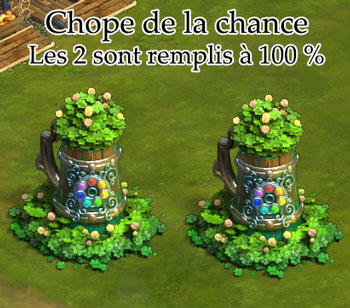 forêt de Fergus - Chope de la chance