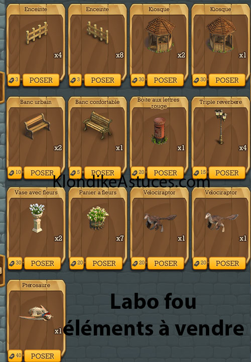 labo fou vendre