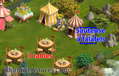 parc des délices - Sauteuse à falafels