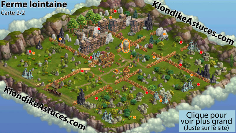 ferme lointaine contrée Carte 2/2