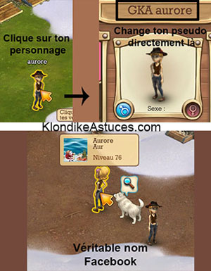 Changer de pseudo sur le jeu