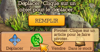 bouton pivoter