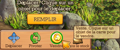bouton vente