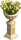 vase avec fleurs jaune