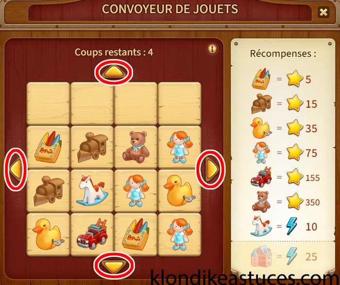 convoyeur de jouets jeu